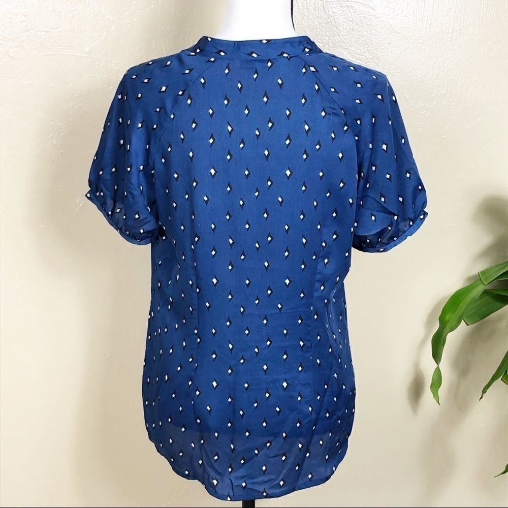 French Connection | Diamond Print Top - Picture 3 of 6